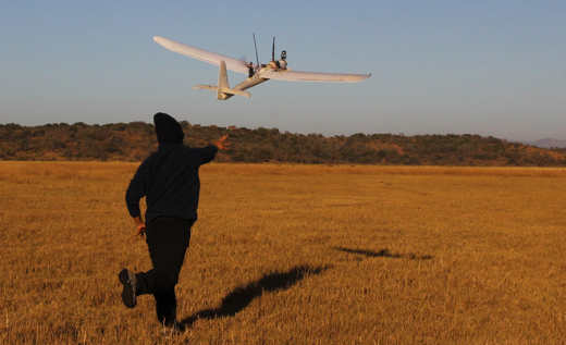 Launching the UAV